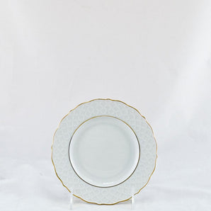 Empire White with Gold Bread and Butter Plate