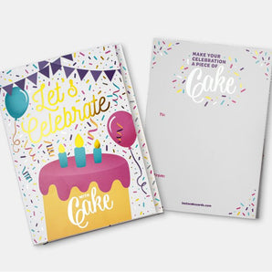 Insta Cake Birthday Card Kit