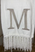 Ivory Initial Throw