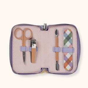 As If Argyle Manicure Set