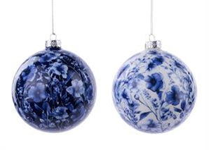 Floral Chinoiserie Ornament