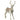 Ivory/Champagne Deer with Saddle