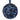 Midnight Blue Bead Ornament