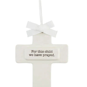 Ceramic Keepsake Cross