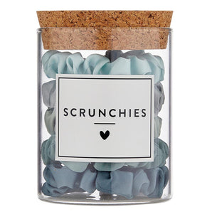 Large Satin Scrunchies Jar