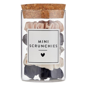 Small Satin Scrunchies Jar