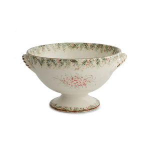 Arte Italica Natale Footed Bowl with Handles