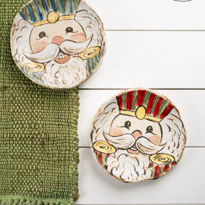 Etta B Nutcracker Cheer Dessert Plate