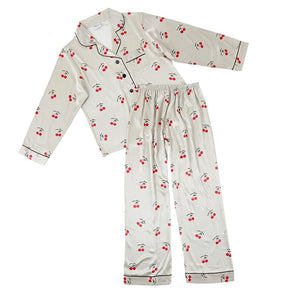 Long Sleeve Mon Cheri Pajama Set