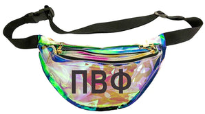 Greek Holographic Fanny Pack