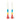 Multi Colored Glass Candle Holder
