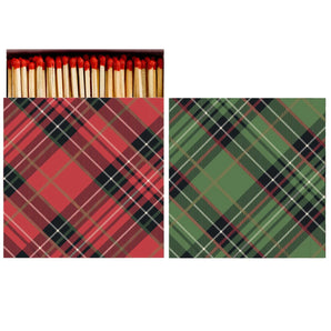 Red and Green Plaid Matches