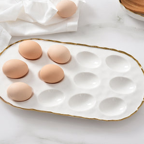 Pampa Bay Portofino Oval Deviled Egg Tray