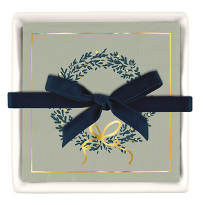 Joy Wreath Napkin Gift Set