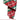 2.5" Red Green Burlap Diagonal Plaid Ribbon