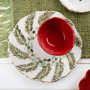 Etta B Christmas Dip Bowl