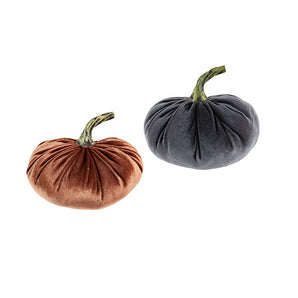 Plush Velvet Pumpkin