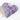 Lilac Embroidered Lavender Heart Sachet