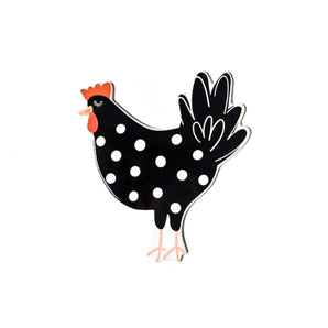 Happy Everything Big Polka Dot Chicken Attachment