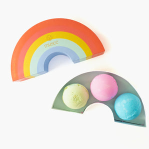 Musee Rainbow Bath Balm Set