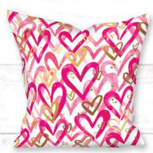 Greek Open Heart Pillow
