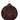 Antique Red Glass Ball Ornament