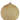 Large Gold Diamond Giltter Ornament