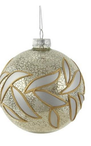 Mercury Glass Vine Ornament