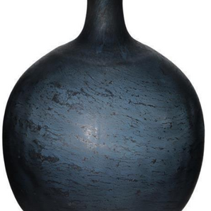 Smoky Blue Foil Vase