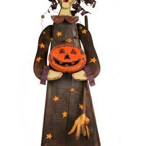 Wooden Tin Witch