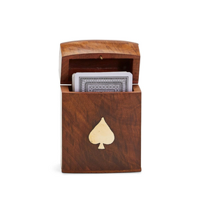 Wood Crafted Playing Card Set