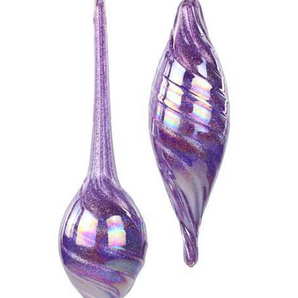 Lavender Pearl Ornament