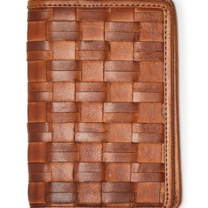 Woven Leather Holder