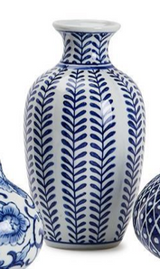 Blue and White Vases-5