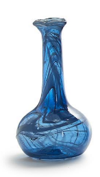 Azul Glass Bottle Vase