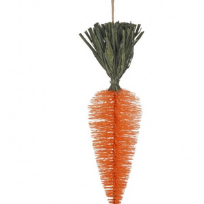 Glitter Orange Bristle Carrot