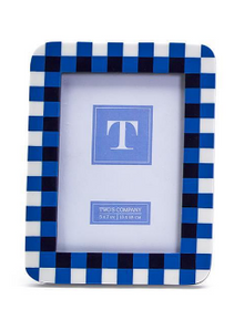 Gingham 5x7 Photo Frame