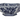 Blue and White Small Hex Bowl