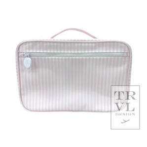 Pimlico Stripe Pink Hanging Toiletry Bag