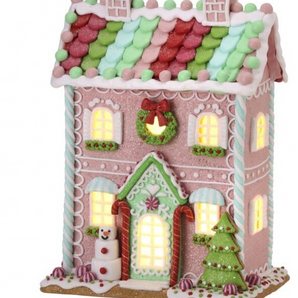 LED Pastel Sweet Treats House