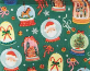 Christmas Paper Cocktail Napkins
