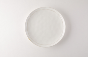 Wrenly White Round Serving Platter