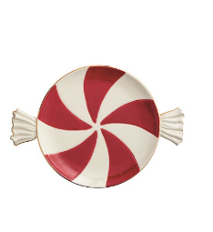 Peppermint Shaped Plate
