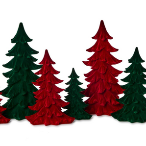Red Flocked Tree