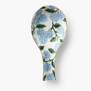 Hydrangea Porcelain Spoon Rest