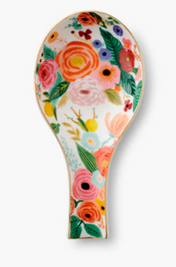 Garden Party Porcelain Spoon Rest