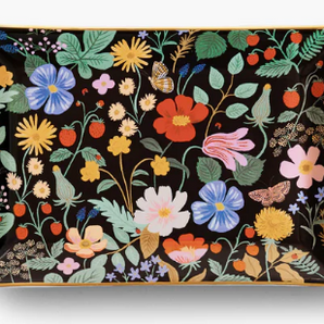 Strawberry Fields Porcelain Tray