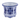 5" Round Footed Planter