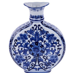 12" Large Round Small Mouth Vase