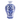 8" Small Mouth Chinoiserie Vase